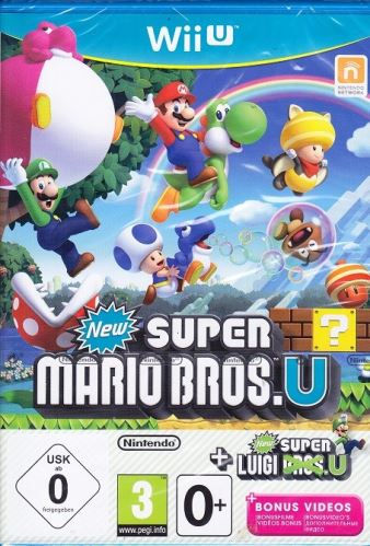 Nintendo Wii U New Super Mario Bros. U + New Super Luigi U