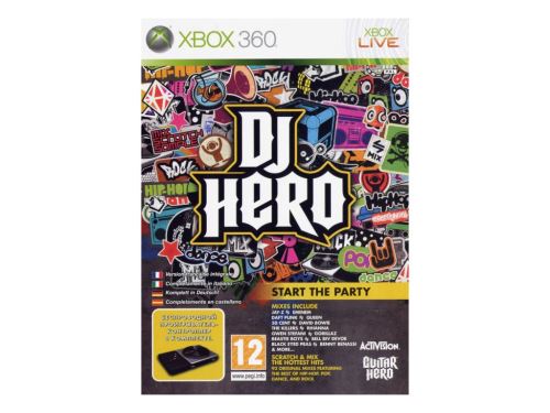 Xbox 360 DJ Hero (pouze hra)