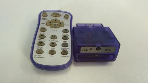 [PS2] Dálkový ovladač s přijímačem - modrý