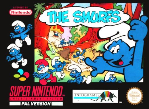 Nintendo SNES The Smurfs, Šmoulové
