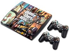 [PS3 Slim] Polep Gta 5 Grand Theft Auto 5 (nový)