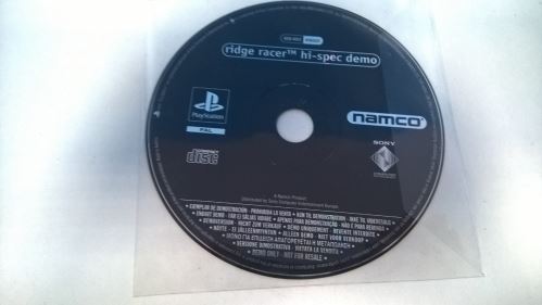 PSX PS1 Ridge Racer Hi-Spec Demo