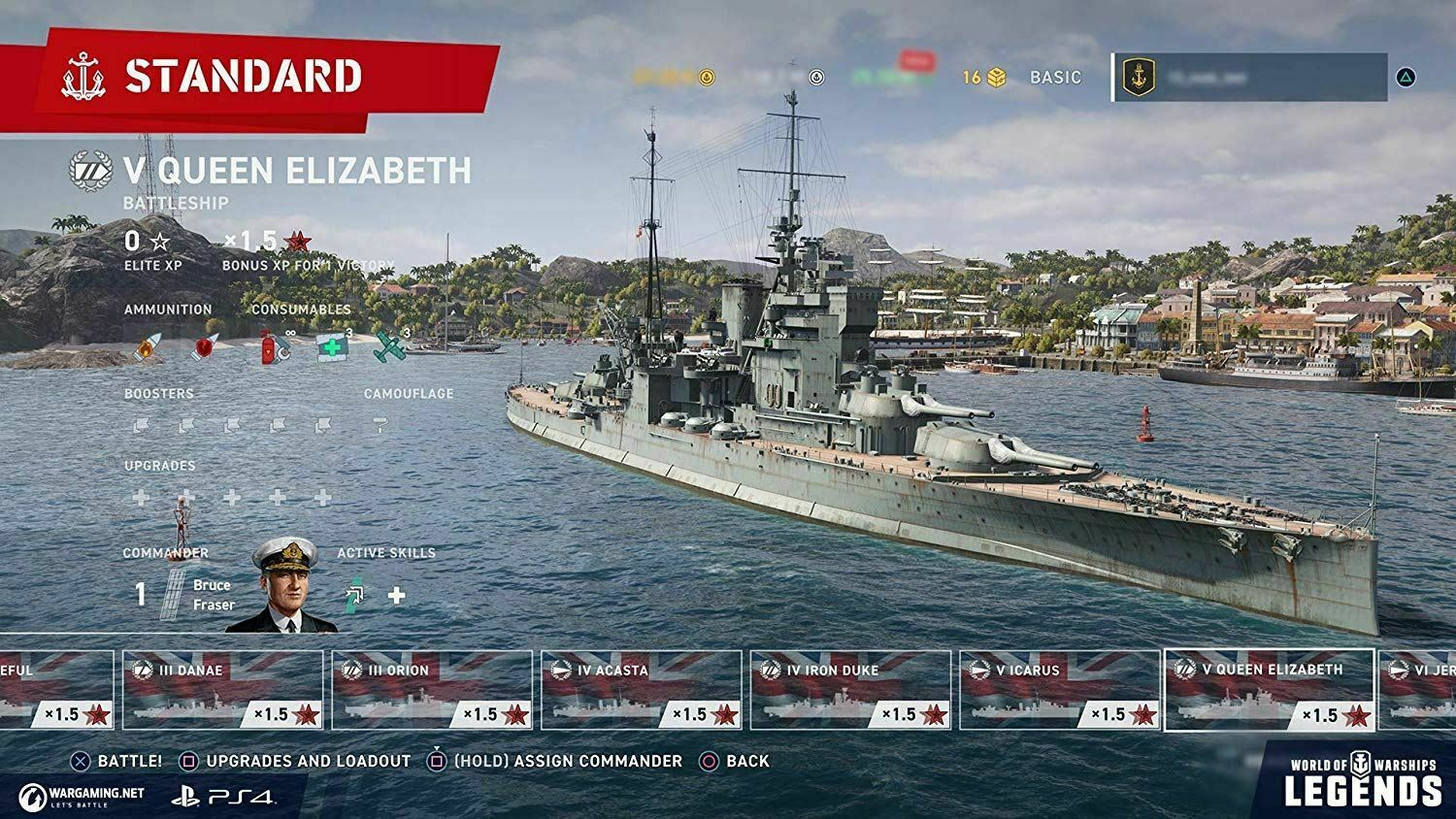 world of warships: legends update ps4