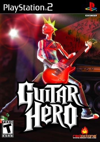 PS2 Guitar Hero (pouze hra)