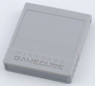 [Nintendo GameCube] Grey 59 Memory Card