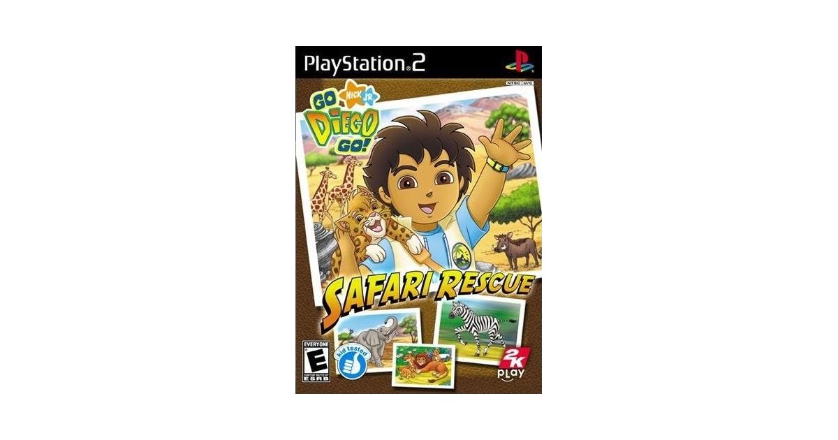 Ps2 Go Diego Go Safari Rescue Konzoleahrycz 0276