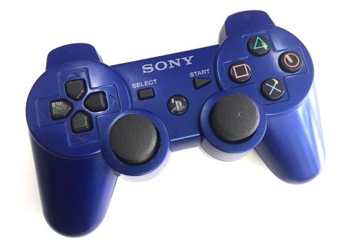 [PS3] Bezdrátový Ovladač Sony Dualshock - modrý (estetická vada)
