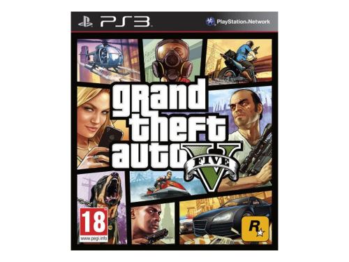 PS3 GTA 5 Grand Theft Auto V (bez obalu)