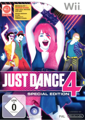Nintendo Wii Just Dance 4 Special Edition
