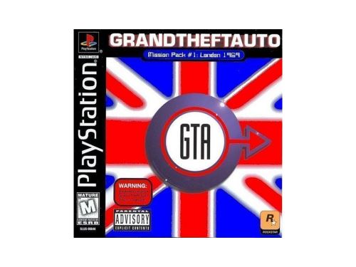 PSX PS1 GTA London 1969 Grand Theft Auto (1008)
