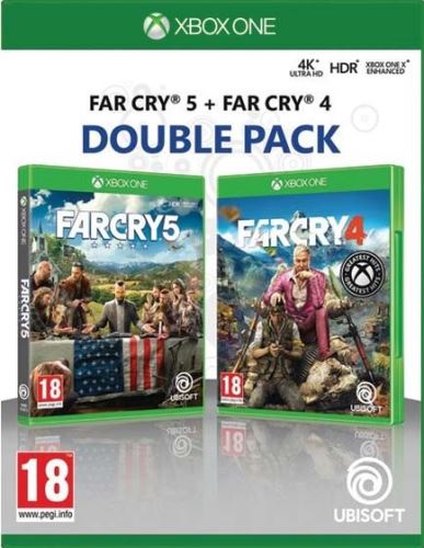 Xbox One Far Cry 5 + Far Cry 4 Doublepack (CZ) (nová)