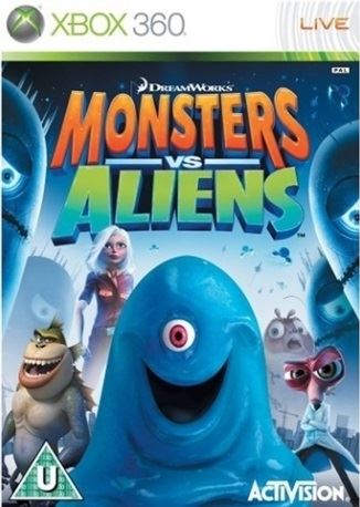 Xbox 360 Monsters Vs Aliens