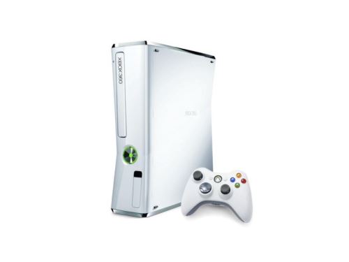Xbox 360 Slim (Bílý)  (LIMITOVANÁ EDICE)