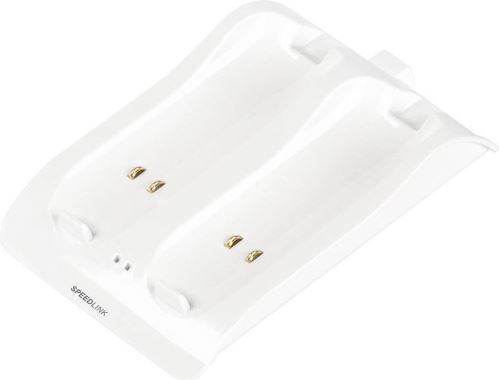 [Nintendo Wii] Nabíjecí stanice Speedlink Wave - bílá + 2 akumulátory