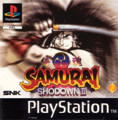 PSX PS1 Samurai Shodown 3