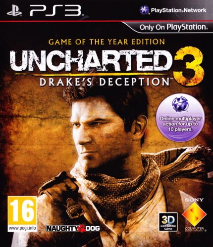 PS3 Uncharted 3 - Drakes Deception: GOTY (bez obalu)