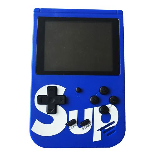 Digitální konzole do ruky SUP GameBox - 400 her - Modrá (Nová)