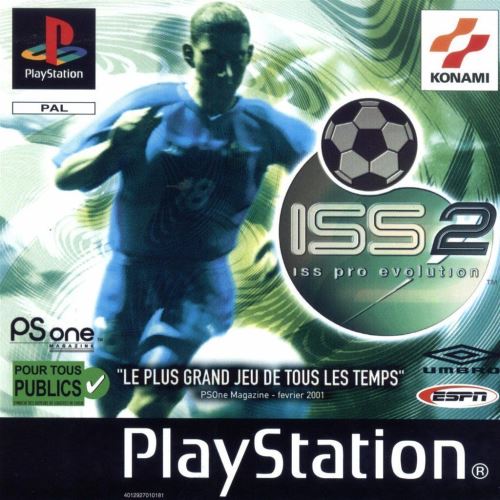 PSX PS1 Iss Pro Evolution 2