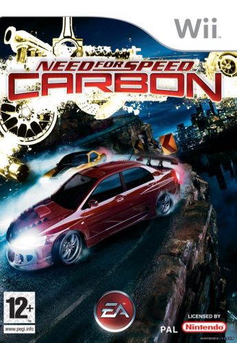 Nintendo Wii NFS Need For Speed Carbon
