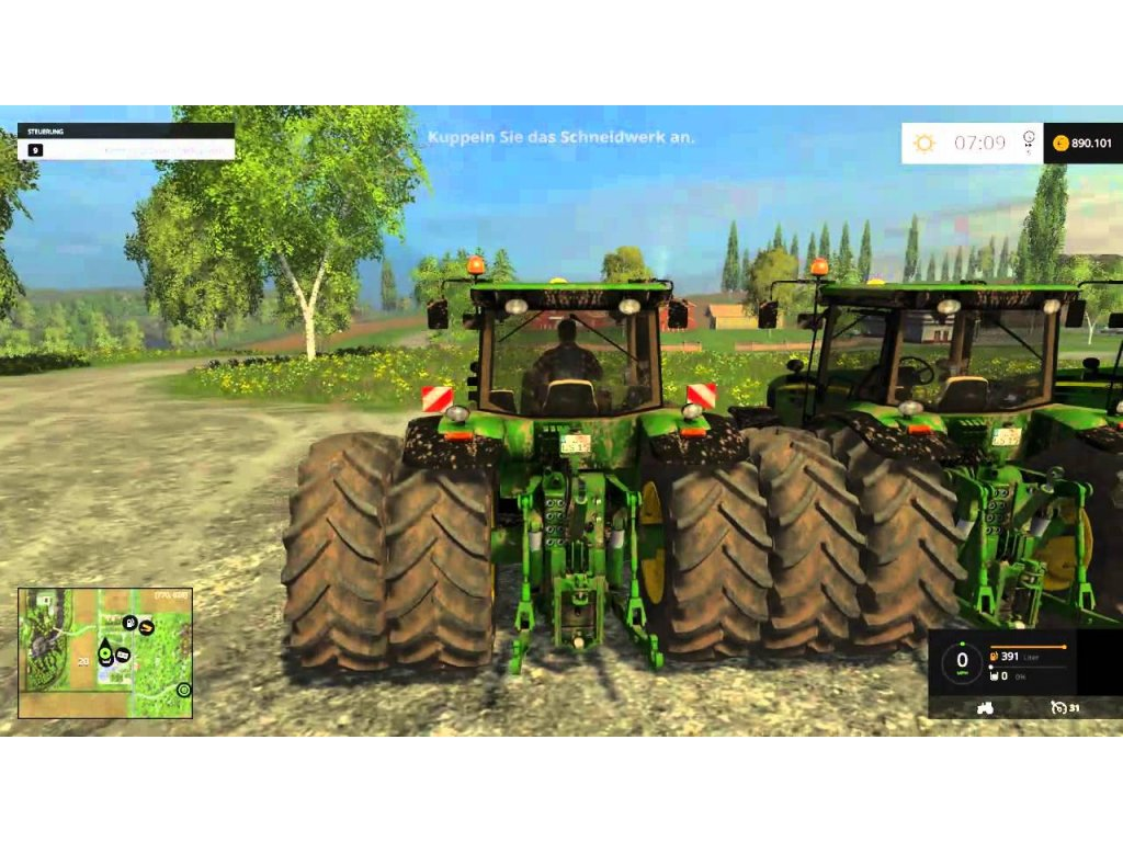 farming simulator 15 controller sensitivity