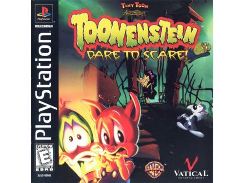 PSX PS1 Tiny Toon Adventures - Toonenstein: Dare To Scare