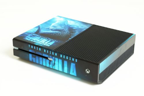 Xbox One 500 GB polep Godzilla
