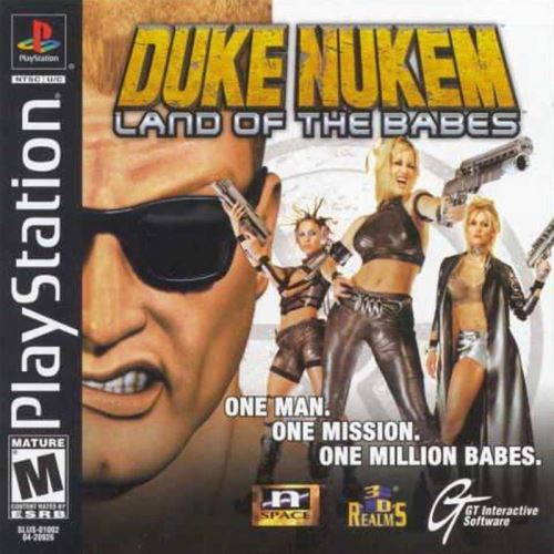 PSX PS1 Duke Nukem: Land of the Babes (1950)