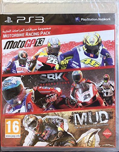 PS3 Motorbike Racing Pack: MotoGP13, SBK Generations, MUD: FIM Motocross World Championship
