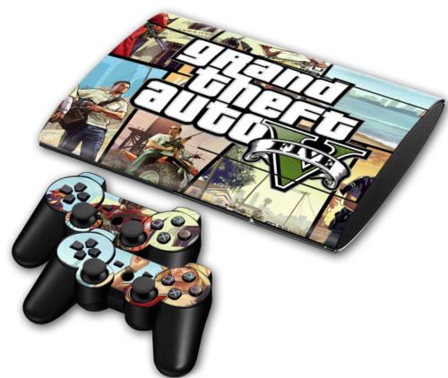 [PS3] Polepy Gta 5 Grand Theft Auto 5 - různé typy konzolí (nový)