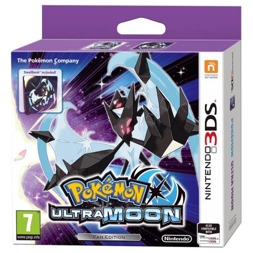 Nintendo 3DS Pokémon Ultra Moon Steelbook Edition