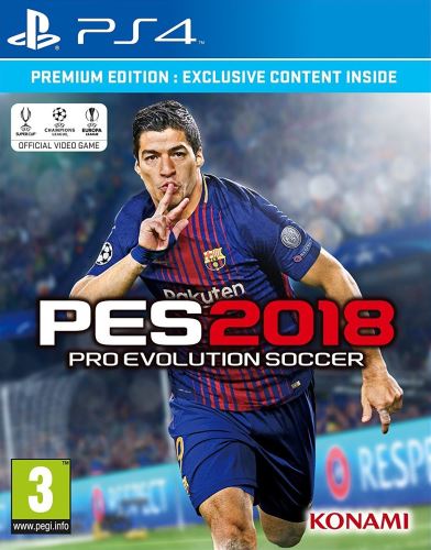 PS4 PES 18 Pro Evolution Soccer 2018 Premium Edition (nová)
