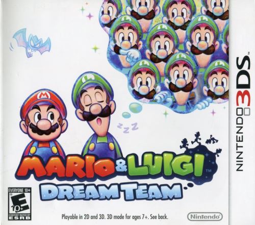 Nintendo 3DS Mario and Luigi Dream Team (nová)