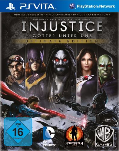 PS Vita Injustice Gods Among Us Ultimate Edition