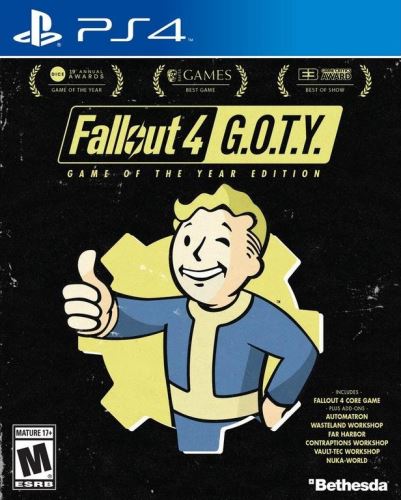 PS4 Fallout 4: GOTY NENASKLADŇOVAT (normální edice)