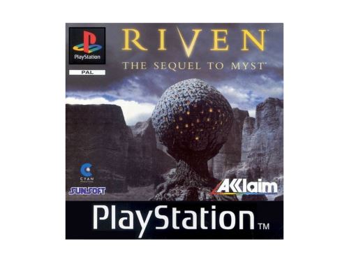PSX PS1 Riven - the Sequel to Myst (1216)