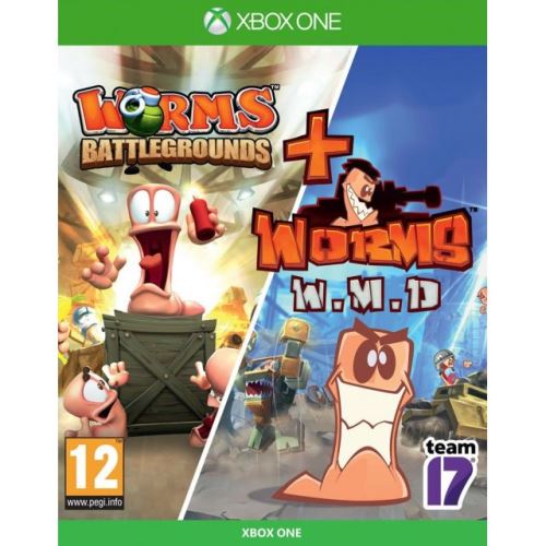 Xbox One Worms Battlegrounds + Worms W.M.D. Double Pack (nová)