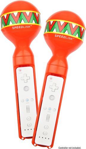 [Nintendo Wii] 2x Nástavec na ovladač - rumbakoule (estetická vada)