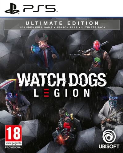 PS5 Watch Dogs Legion - Ultimate Edition (nová)