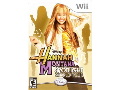 Nintendo Wii Hannah Montana Spotlight World Tour