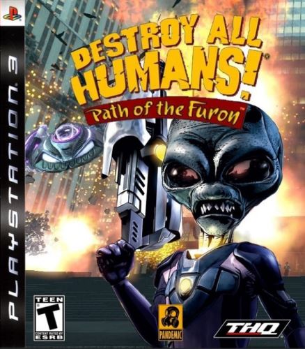 PS3 Destroy All Humans! Path Of The Furon