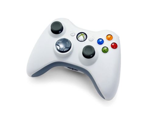 [Xbox 360] Bezdrátový Ovladač Microsoft - bílošedý (Kat. A)