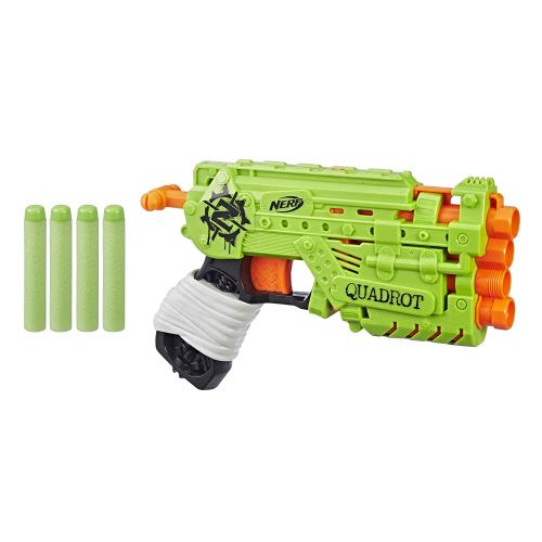 NERF - Zombie Strike Quadrot - Hrací Pistole (nová)