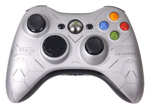 [Xbox 360] Bezdrátový Ovladač Microsoft - Halo Reach Limited Edition (estetická vada)