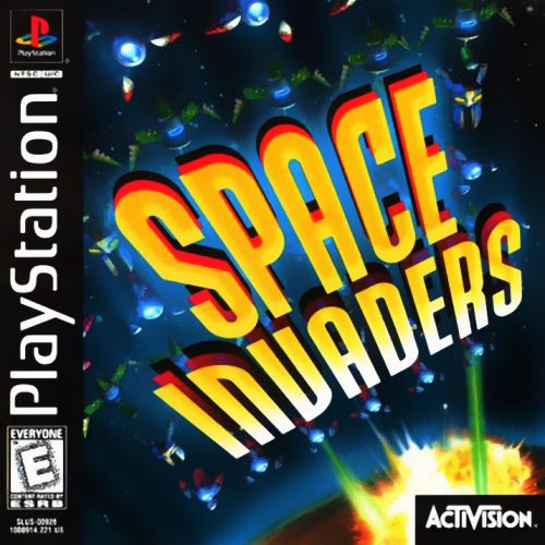 PSX PS1 Space Invaders