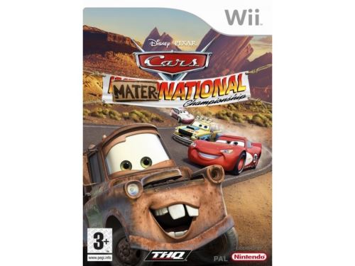 Nintendo Wii Disney Cars Mater-National Championship