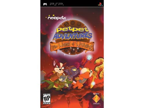 PSP Neopets - Petpet Adventures Wand of Wishing