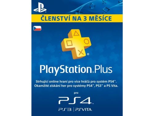 Sony Playstation PS Plus Card - 90 dní