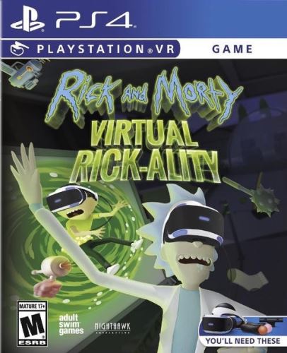 PS4 Rick and Morty Virtual Rick-Ality VR