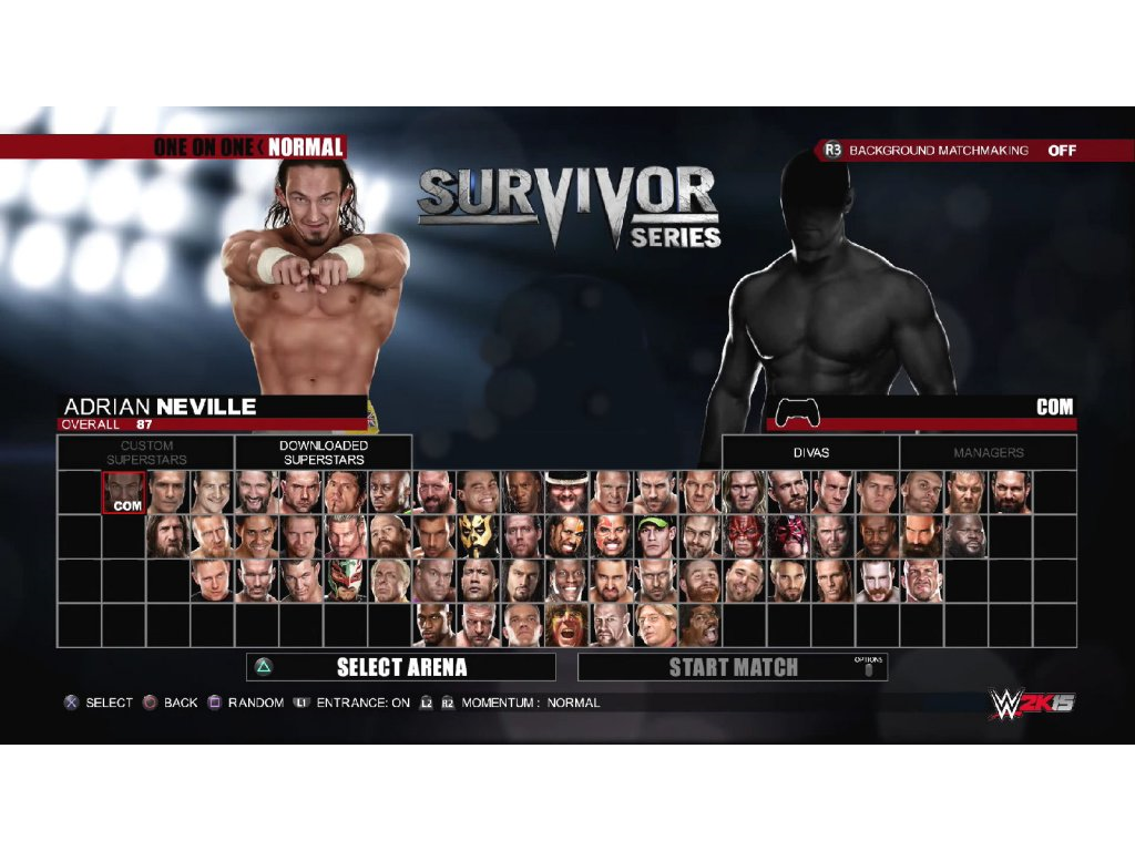 Как играть в wwe 2k15 на ps3