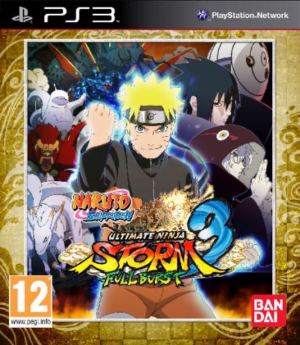 PS3 Naruto Shippuden Ultimate Ninja Storm 3 Full Burst